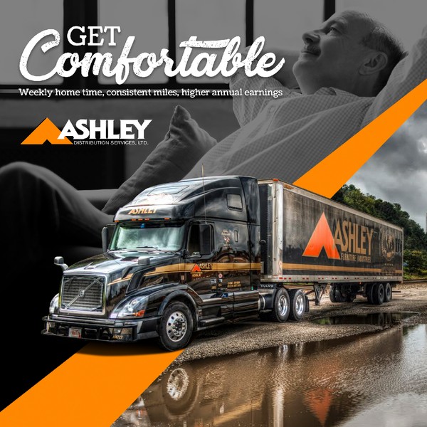 Ashley Distribution Services is Hiring Local Drivers!