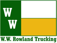 WW Rowland Trucking logo